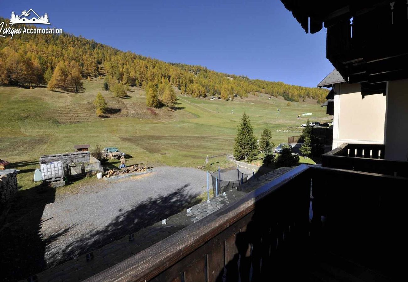 Appartamento a Livigno - Casa Florin Giumel - con vista sulle piste da sci 