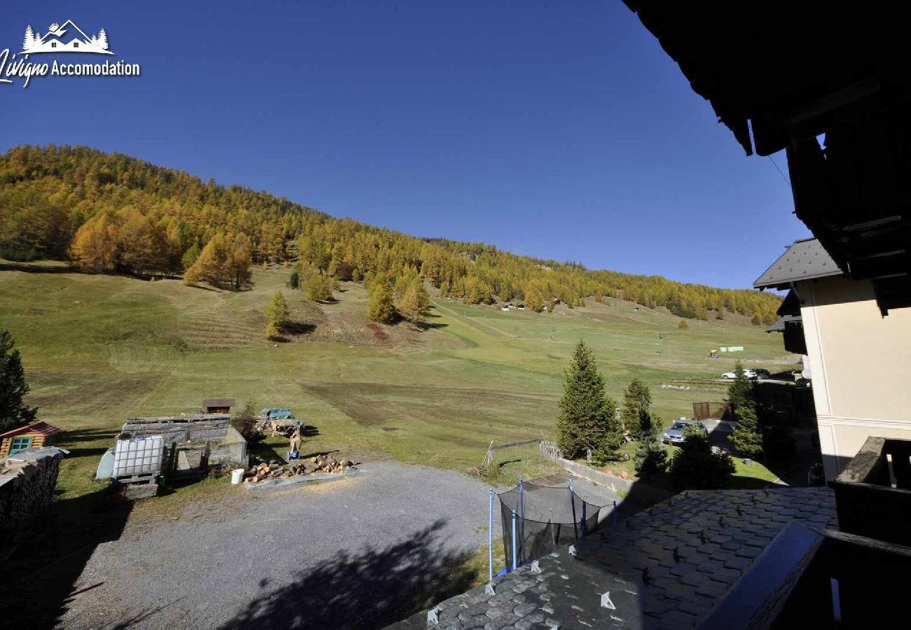 Appartamento a Livigno - Casa Florin Giumel - con vista sulle piste da sci 