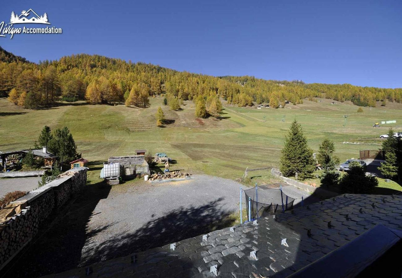 Appartamento a Livigno - Casa Florin Giumel - con vista sulle piste da sci 