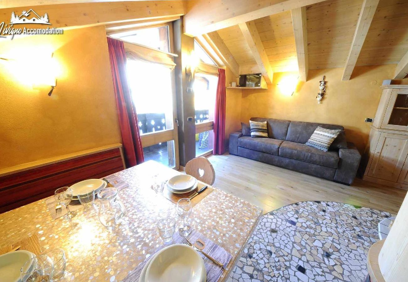 Appartamento a Livigno - Chalet Lucky Attic Exlusive Chalet with fireplace 