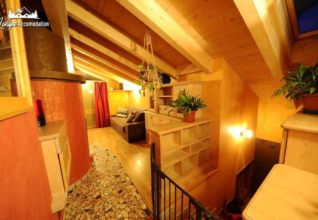 Appartamento a Livigno - Chalet Lucky Attic Exlusive Chalet with fireplace 