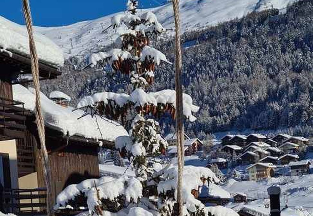 Appartamento a Livigno - Trilocale mansardato con balcone e vista sulle montagne 